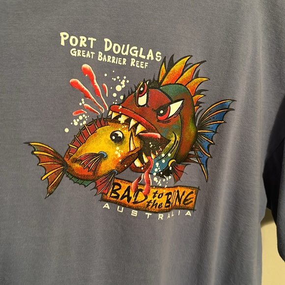 Teez Australia Port Douglas Great Barrier Reef Australia Vacation T-Shirt Large - Picture 10 of 12